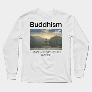 Buddhism Religion Design Long Sleeve T-Shirt